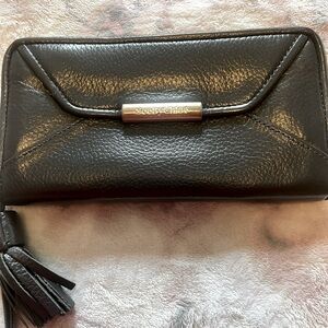 See By Chloe Black Leather Wallet